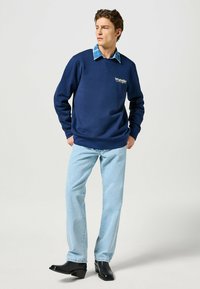 Wrangler CREWNECK SWEATSHIRT - Felpa - navy
