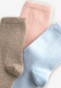 Next 3 PACK- REGULAR FIT - Zeķes - pink blue camel