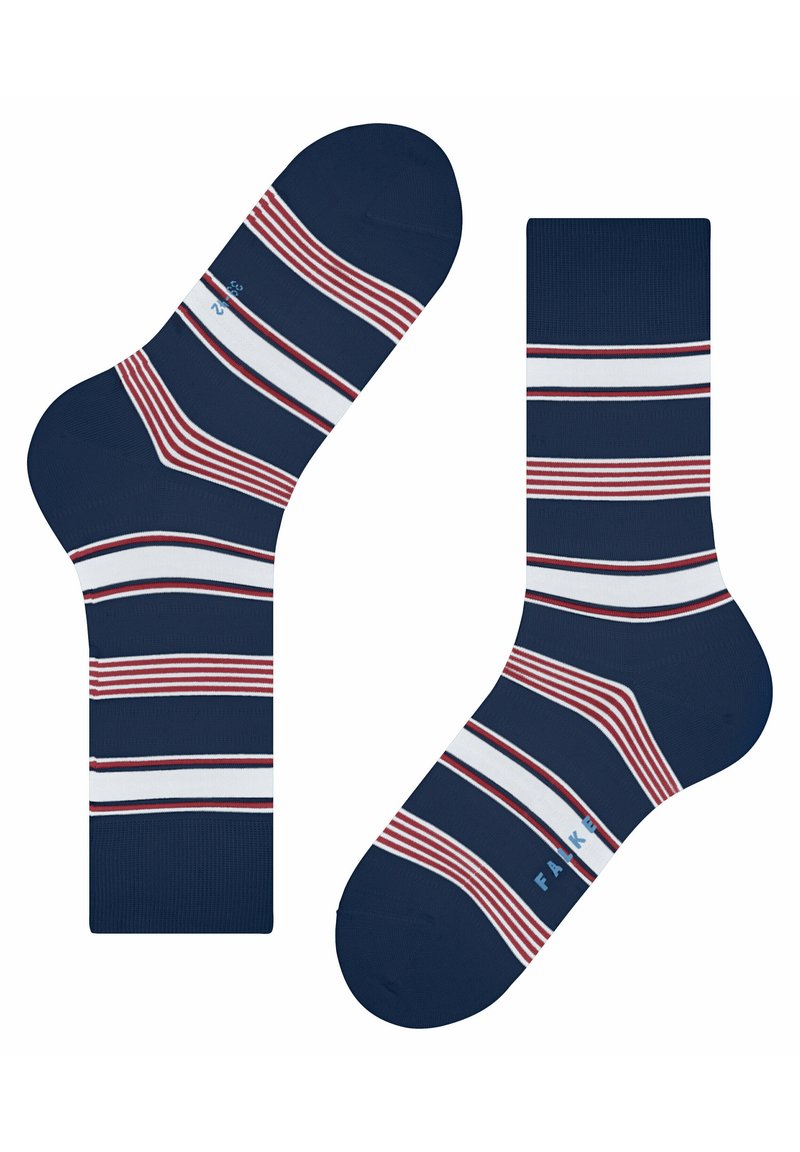 FALKE Marina Stripe - Calze - royal blue