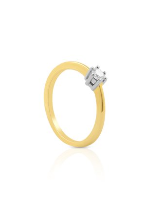 MUAU Schmuck SOLITÄR BRILLANT - Anello - gelbgold