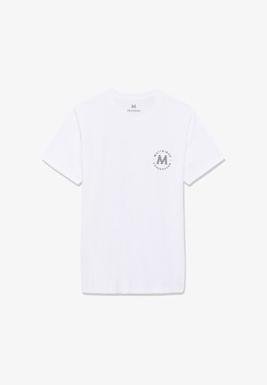 Matinique, MAJERAMY SMALL LOGO - T-Shirt print - white