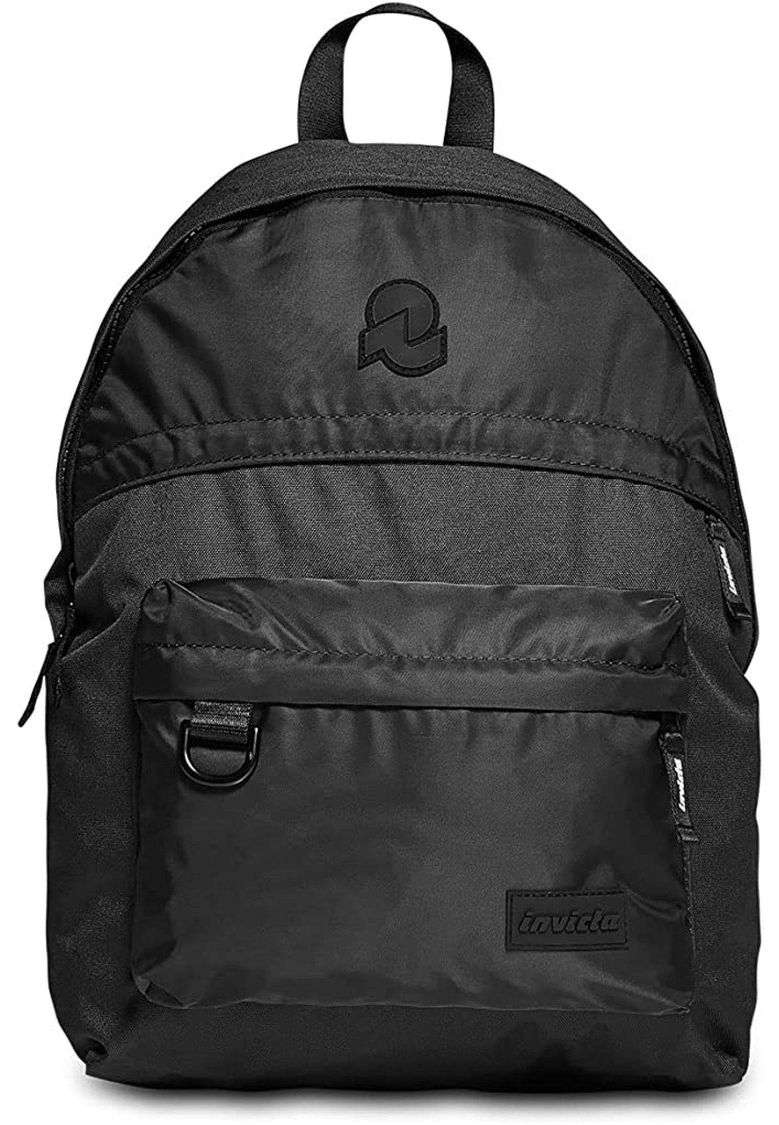 ZAINO BACKPACK INVICTA NEW WAY ACT LOGO CON CERNIERE FATTO IN MATERIALE