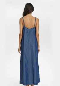 Nümph NUHERMIONE  - Maksi suknelė - medium blue denim