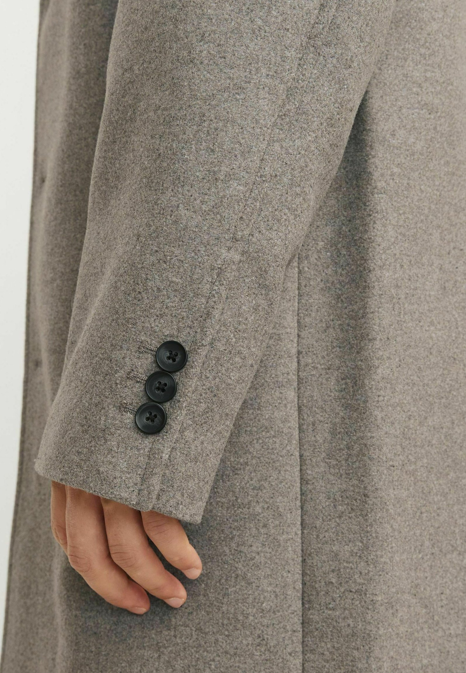 Jack & Jones JJEHARRISON - Short coat - greige/beige - Zalando.ie