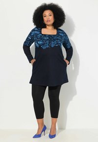 Ulla Popken Tunika - navy blue