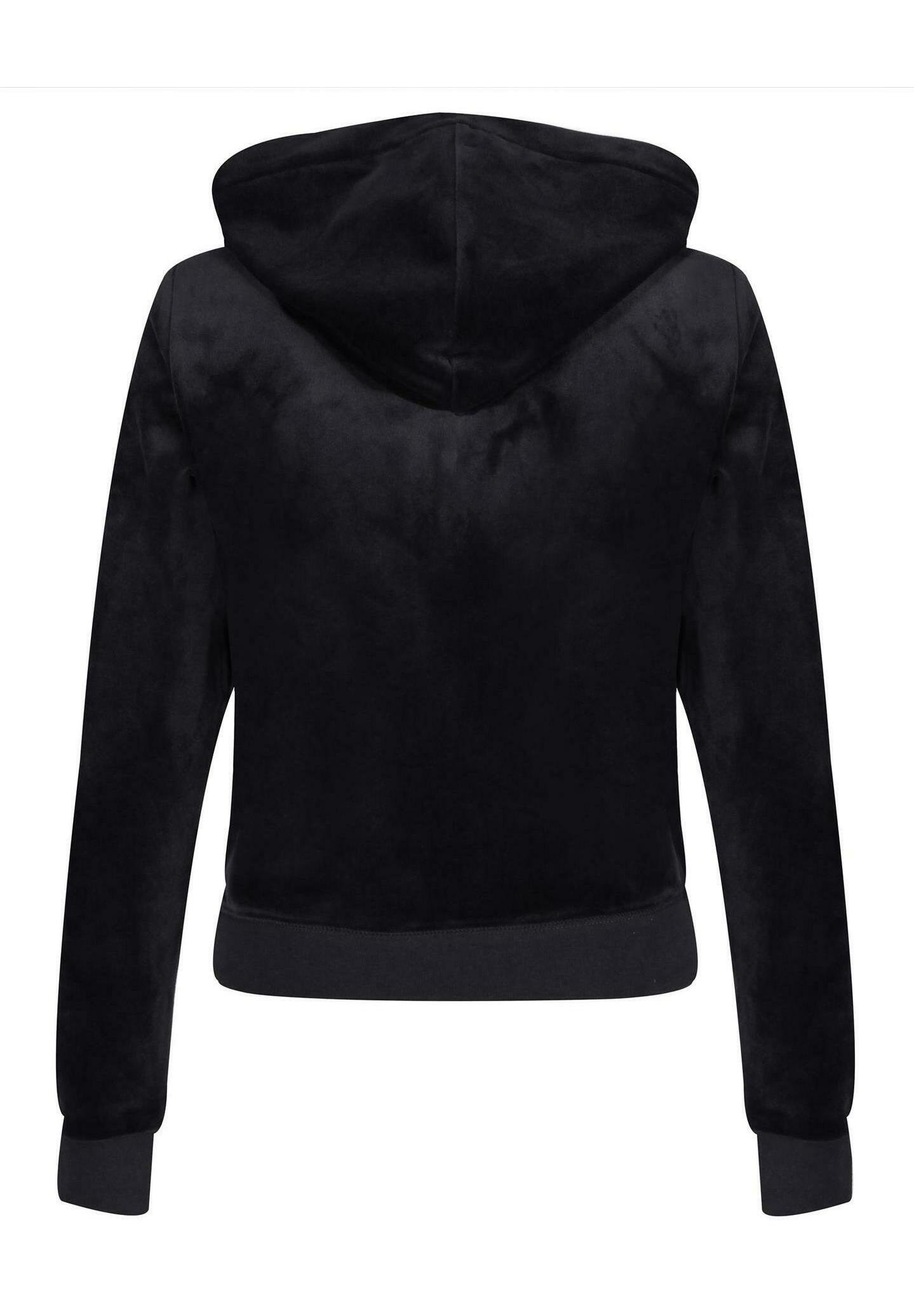 Juicy Couture ROBERTSON CLASSIC VELOUR ZIP TROUGH - Zip-up