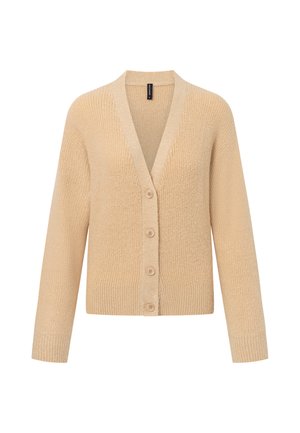 Antargo, ANTARGO STRICKJACKE IVY - Cardigan - sand-melange