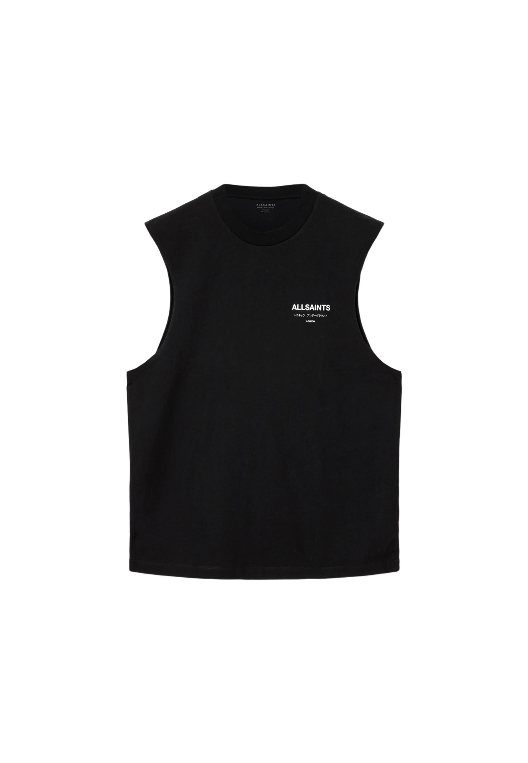 AllSaints UNDERGROUND CREW - Top - black - Zalando.co.uk