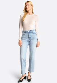 Rich & Royal MIT CREW-NECK - Langarmshirt - pearl white