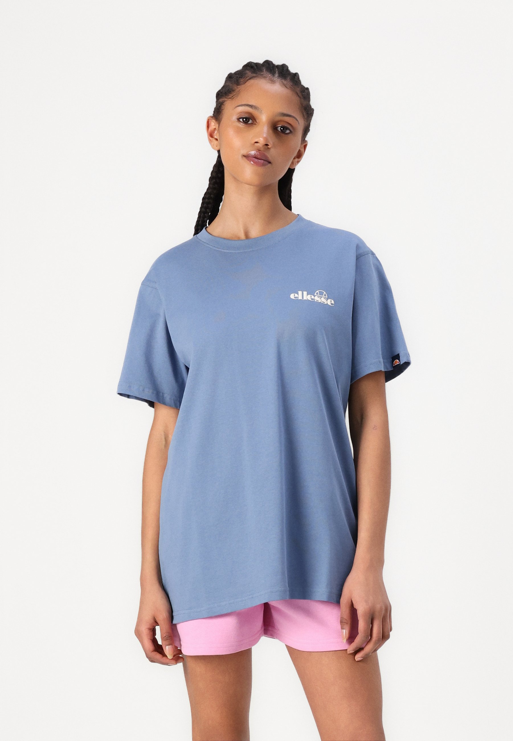 売れ筋商品|||エレッセ Tシャツ レディース トップス TORCETTI TEE - Print T-shirt - dark blue Ellesse TORCETTI TEE - T-shirt print - dark blue/donkerblauw