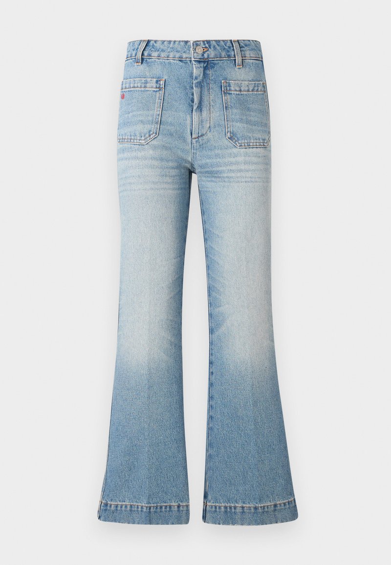 Victoria Beckham Straight leg jeans lichtblauw denim Victoria Beckham Straight leg jeans lichtblauw denim