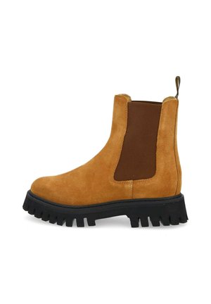 CHELSEA - Platform ankle boots - suede