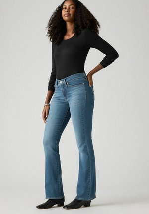 Levi's® LAPIS AIR - Jeans Bootcut - grassy sassy