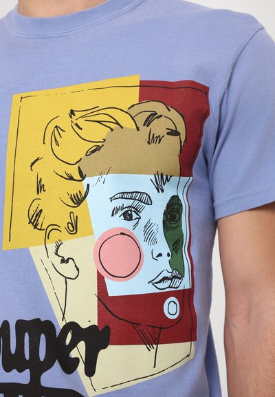 Kidsuper TEE - Printtipaita - blue