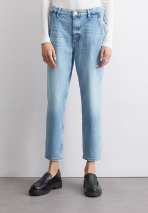 Jeans Tapered Fit - essential mid blue destroy was