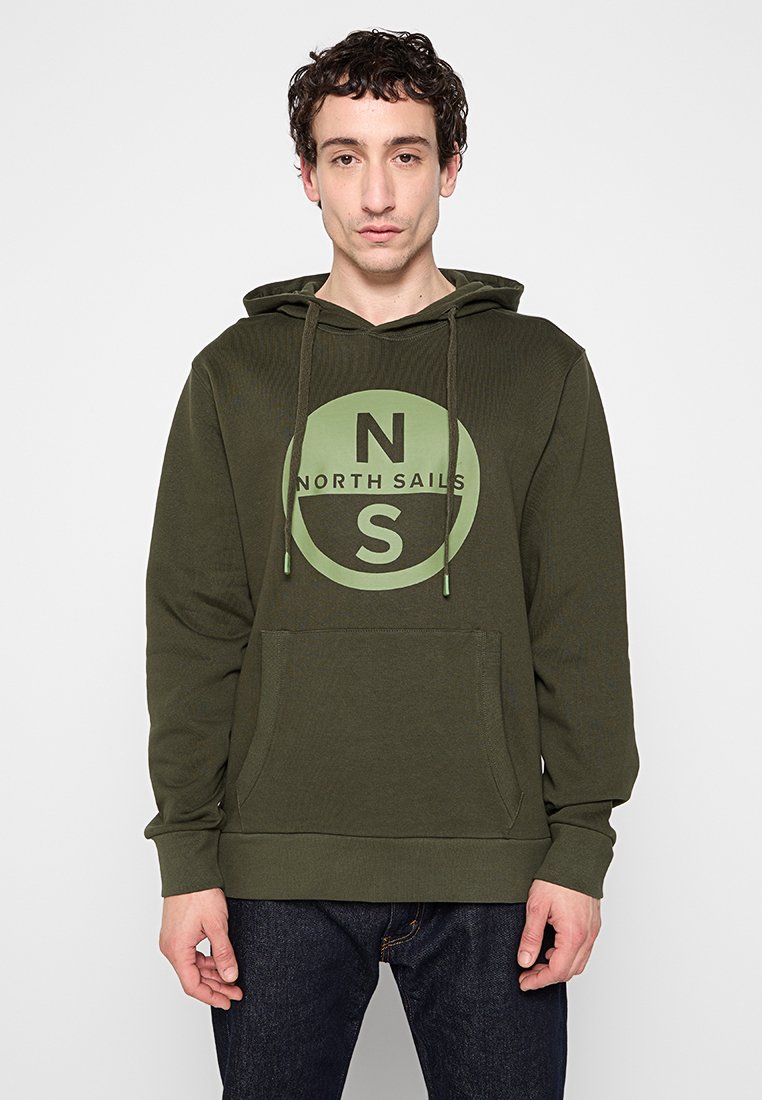 North Sails Hoodie olijfgroen North Sails Hoodie olijfgroen