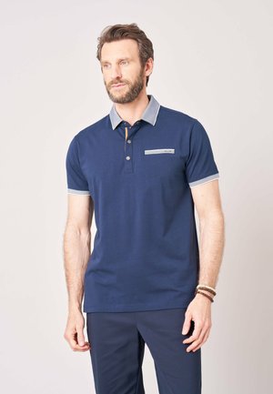DEELUXE, DEELUXE ORIGINAL POLO HEMD EAGLE - Polo - nachtblau