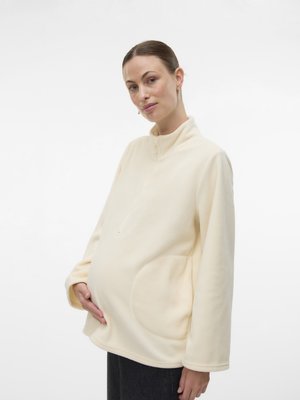MAMALICIOUS MLMILLE ZIP JACKET - Flísová bunda - birch