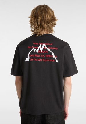 Vans MTE INTERNATIONAL - Print T-shirt - black