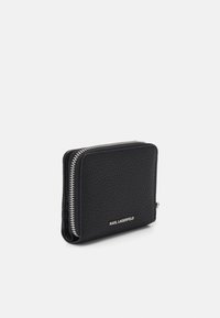 KARL LAGERFELD K/SKUARE GRAINY BIFOLD - Portafoglio - black