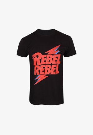 Henry Tiger REBEL - T-Shirt print - black