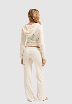 Juicy Couture HERITAGE ROBYN CHATEAU COUTURE HOODIE - Fleecejas - marshmallow