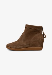Shoe The Bear EMMY S Wedge Ankle Boots tan tan/tan Zalando