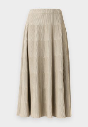 sukňa v tvare A - almond