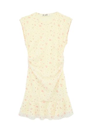 Koton, FLORAL MINI DRESS . - Vestito casual - yellow
