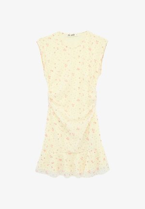 Koton, FLORAL MINI DRESS . - Vestito casual - yellow