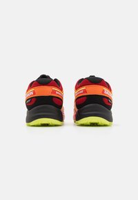Salomon SPEEDCROSS WATERPROOF UNISEX - Scarpa da hiking - red dahlia/red orange/sharp green