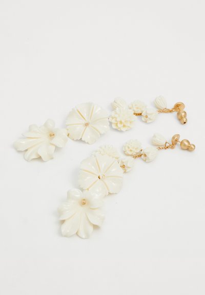 Cult Gaia GIANA EARRING - Pendientes - white