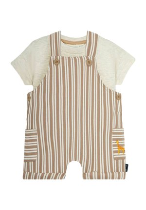 2-PIECE SET  - REGULAR FIT - Peto - natural stripe