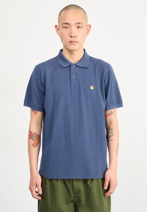 Carhartt WIP CHASE   - Polo shirt - dusky blue