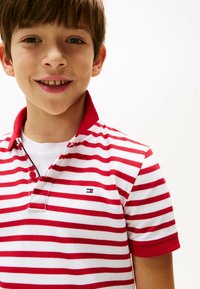 Tommy Hilfiger FLAG - Polo - primary red white breton