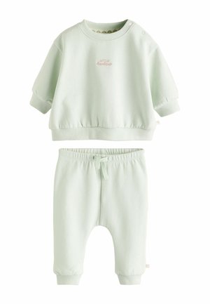 REGULAR FIT SET 2 PIECE  - Træningssæt - sage green