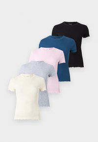 Non selezionato, egret/roseate spoonbill/light grey melange/dark denim/black