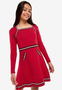 Lipsy REGULAR FIT - TIPPED - Pulóverruha - red