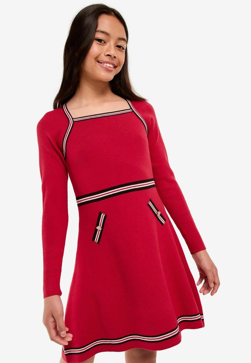 Lipsy REGULAR FIT - TIPPED - Pulóverruha - red
