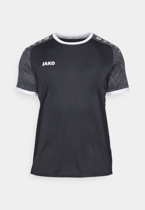 JAKO ICONIC - T-Shirt print - schwarz/anthrazit
