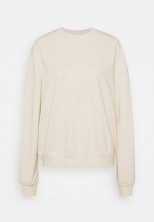 Mikina - mottled beige