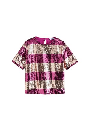 PETITE FIT  - Bluse - berry red gold