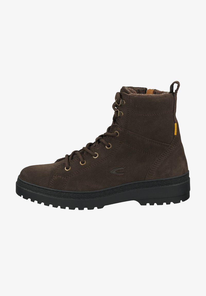 camel active Schnürstiefelette - dark brown