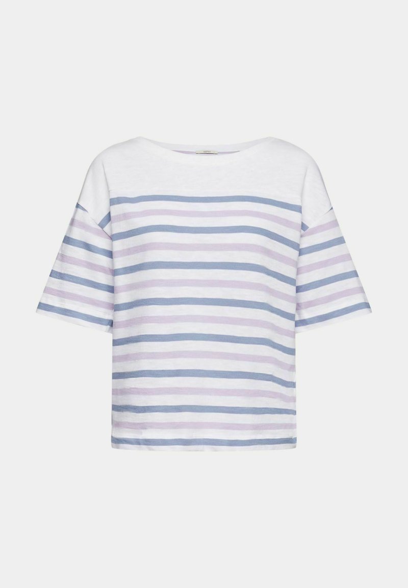 Damen T-Shirts | Esprit MIT STREIFENMUSTER T-Shirt print lilac/rosa - LR55831 Damen T-Shirts | Esprit MIT STREIFENMUSTER T-Shirt print lilac/rosa - LR55831