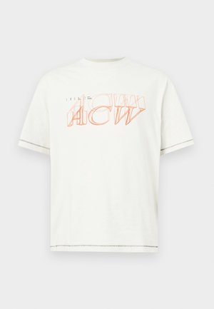 SERIF - Apdrukāts T-krekls - bone