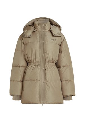 KARL LAGERFELD, ESSENTIAL MID PUFFER JACKET - Manteau d'hiver - warm sand