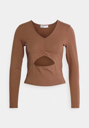Hollister Co., Langarmshirt - beige
