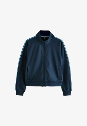 Next REGULAR FIT - RETRO WITH CONTRAST PIPING - Giacca sportiva - navy