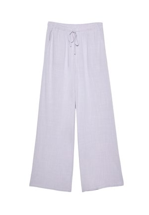 Stradivarius FLOWING - Pantalon classique - lilac