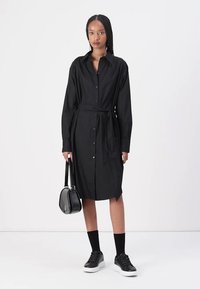 BOSS DELEGANT - Skjortekjole - black